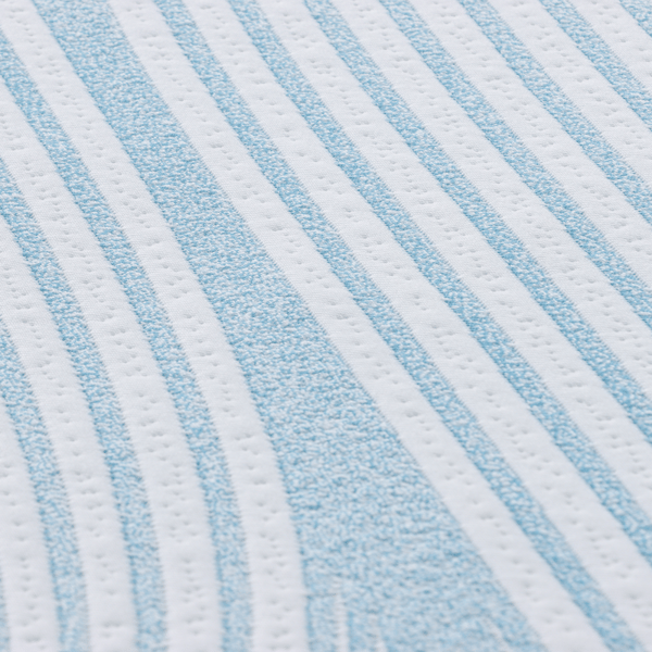 Madrass Vit 180 x 200 cm Jacquardtyg