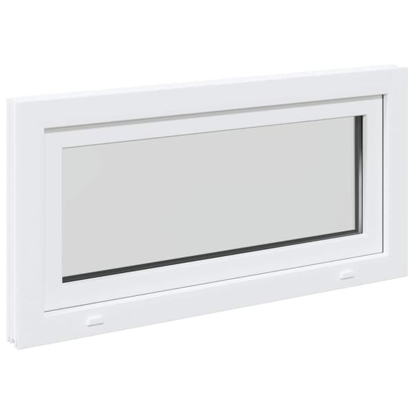 Källarfönster RISOR 100 x 55 cm PVC och glas