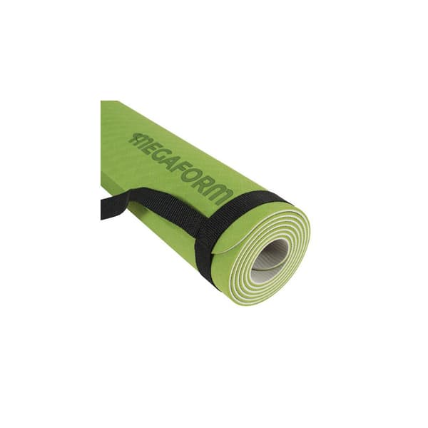 Yogamatta 183x61 grön/grå