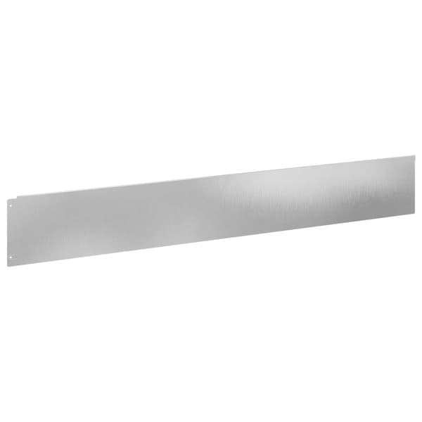 Kant för gräsmatta 10 pcs 100 x 15 cm Stål Silver
