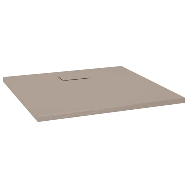 Duschkar SMC brun 90x80 cm