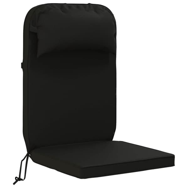 Solsängkudde 100% Polyester Svart 55 x 124 x 5 cm