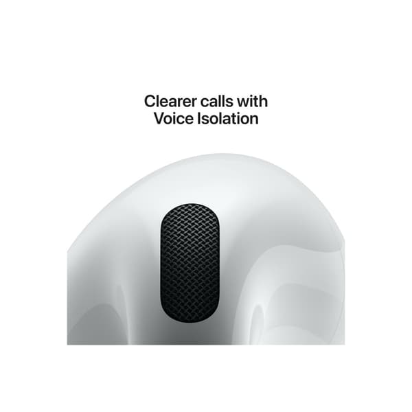 Apple AirPods 4 - True wireless-hörlurar med mikrofon