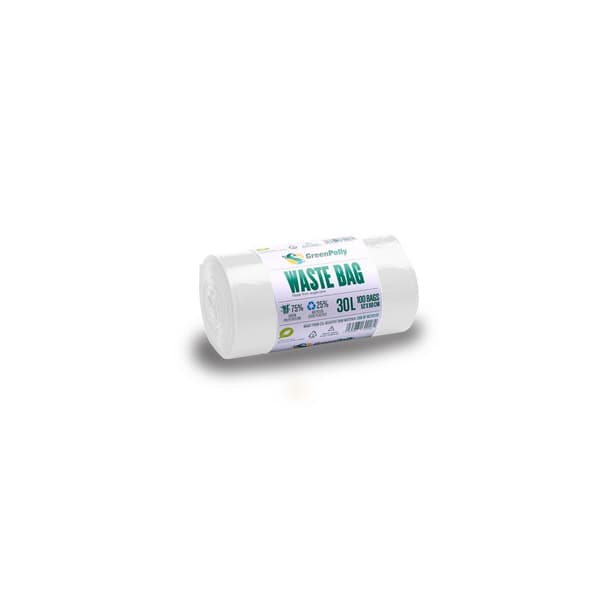 Insatspåse HD 30L 11my vit 100/rl