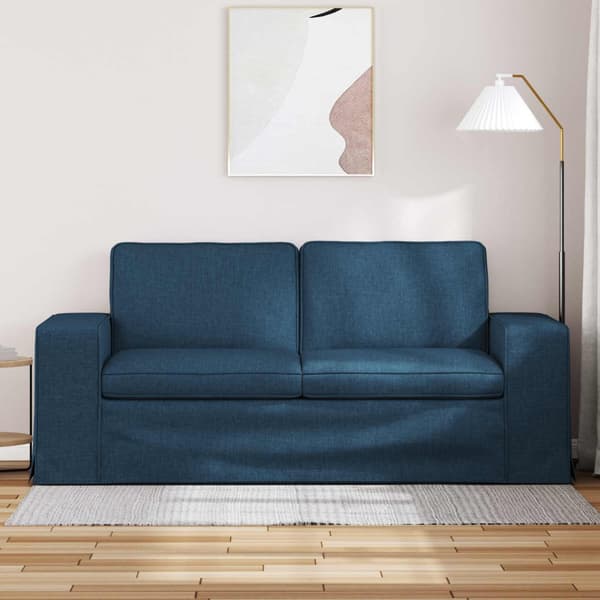 Soffa Blå 182 x 80 x 82 cm tyg