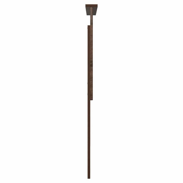 Huvudgavel Brun ek 100 cm Konstruerat trä