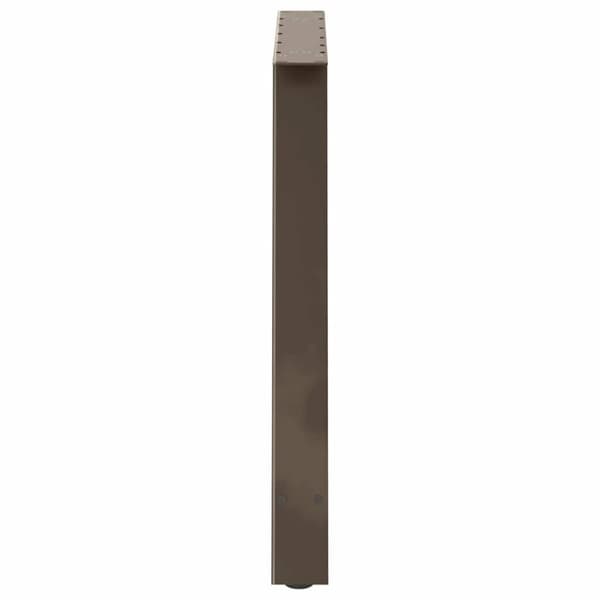 Matbordsben A-formade 2 st 90x(72-73) cm stål