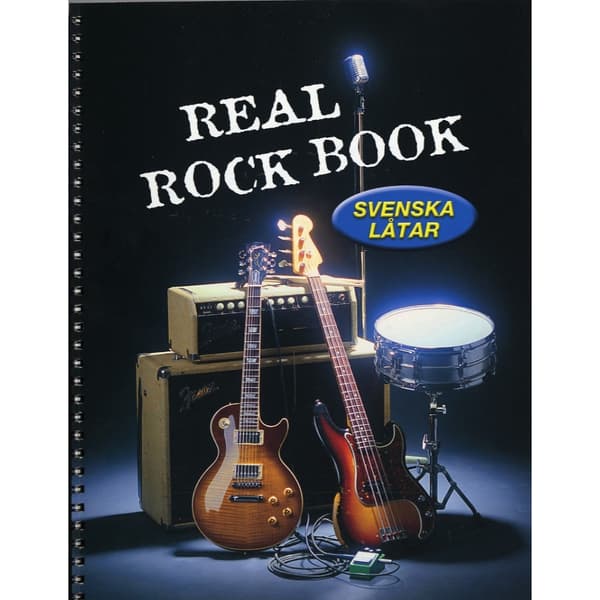 Real Rock Book : svenska låtar (bok, spiral)