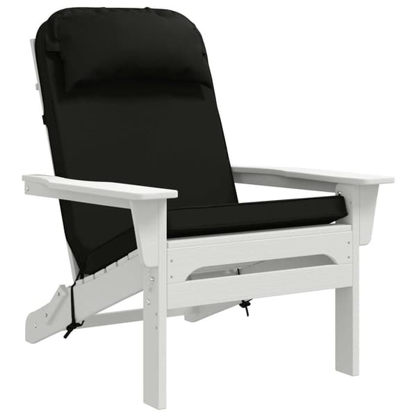 Solsängkudde 100% Polyester Svart 55 x 124 x 5 cm