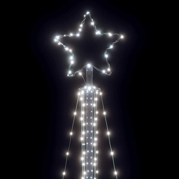 LED julgran 483 LED kallvit 240 cm
