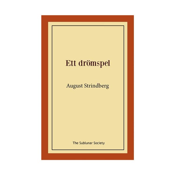 Ett drömspel (häftad)