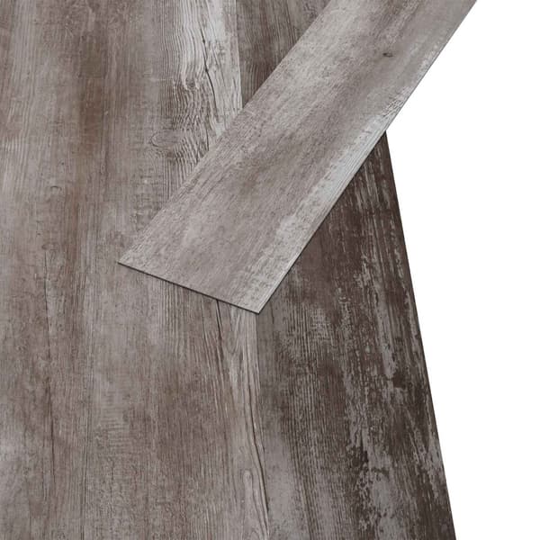 Golvplankor 36 pcs Brun 5,02 m² PVC