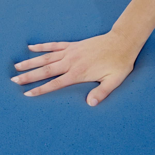 Madrass 80x200 cm viskoelastiskt minnesskum 18 cm H2
