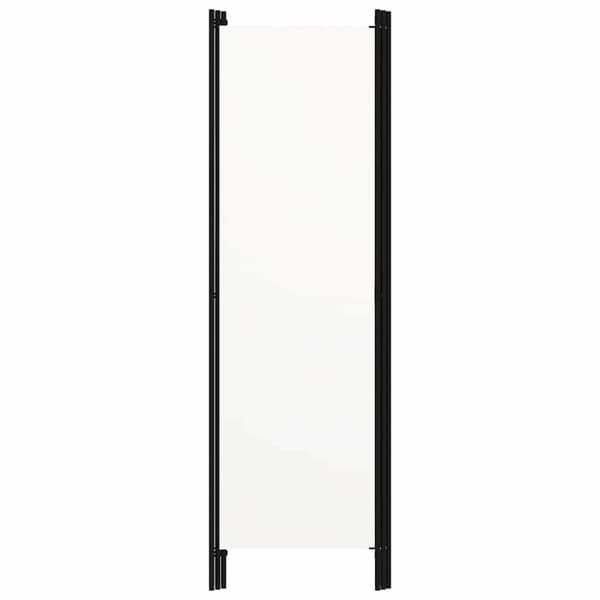 Rumsavdelare 3 paneler vit 150x180 cm