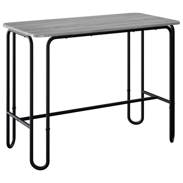 Matbord 100 x 50 x 75 cm Konstruerat trä Grå Sonoma Rektangulär