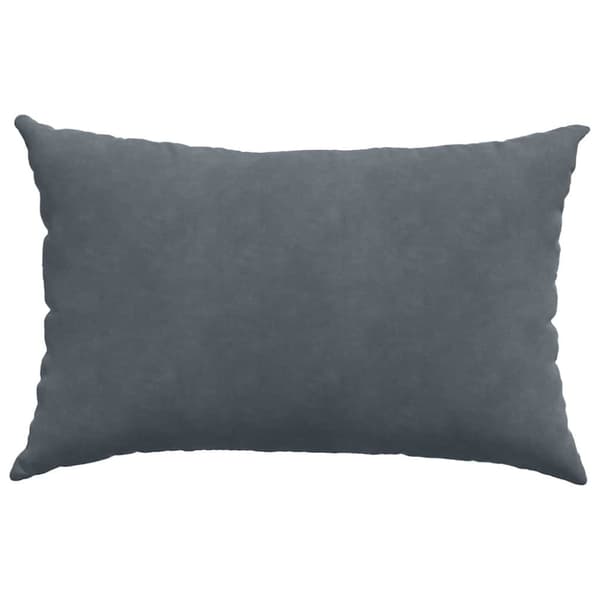 Sofakuddar 2 pcs Mörkgrå 60 x 40 cm Kordread tyg