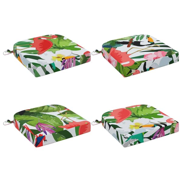 4-delade Sittkuddar SOEST 4 st 100% Polyester Flerfärgsdesign
