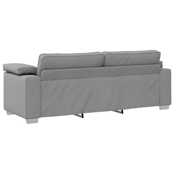 Soffa 2 pcs Moln Grå 219 x 80 x 82 cm tyg