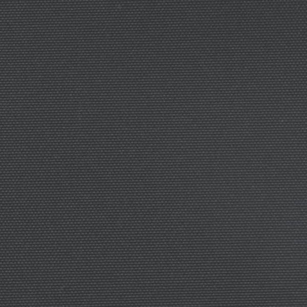 Infällbar sidomarkis 220x600 cm svart