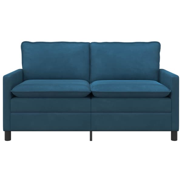 Soffa Blå 156 x 81 x 87,5 cm Sammet