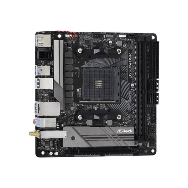 ASRock B550M-ITX/ac - moderkort - mini ITX - Socket AM4 - AMD B550