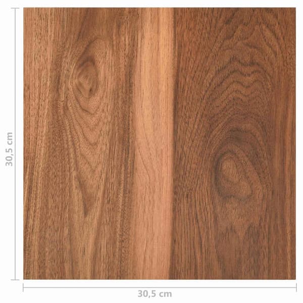 Golvplank 55 pcs Brun 5,11 m² PVC