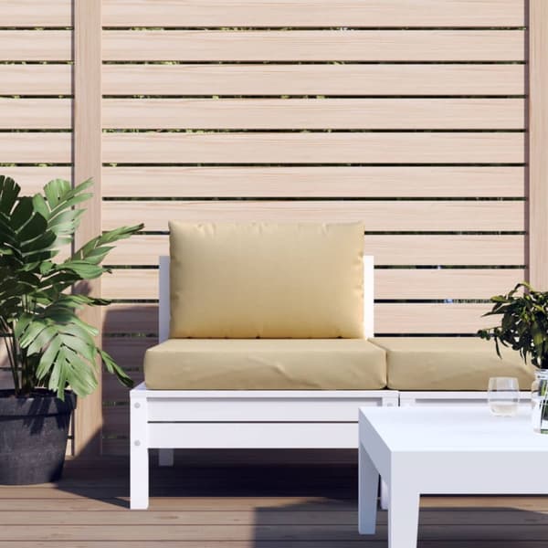 Palldynor 2 st melerad beige tyg