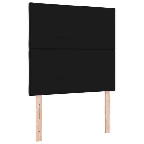 LED huvuddyna Svart 90 cm Sammet