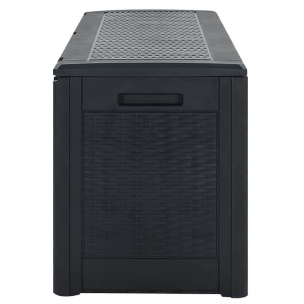 Dynbox antracit 119x48x60 cm polypropen