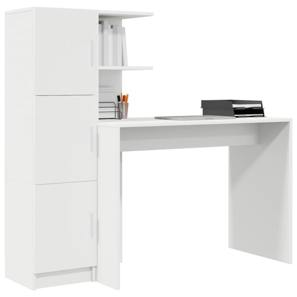 Skrivbord 2 pcs Vit
