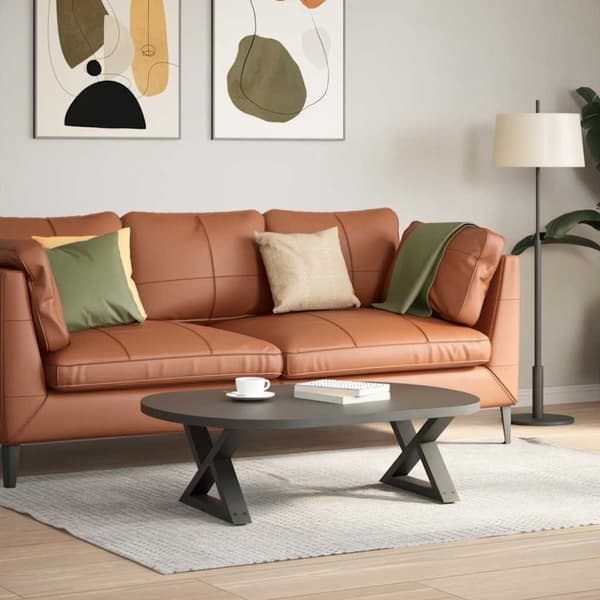 Soffbordsben 2 st antracit 60x(30-31,3) cm stål