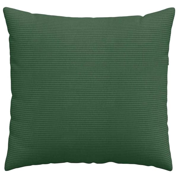 Sofakuddar 2 pcs Mörkgrön 50 x 50 cm Kordread tyg