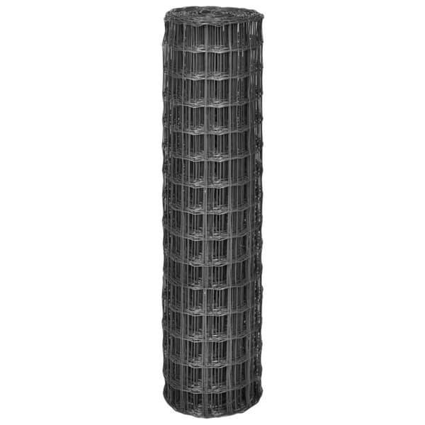 Eurofence stål 10x1,5 m grå
