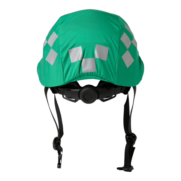 Ambulance Helmet Cover Green/reflective