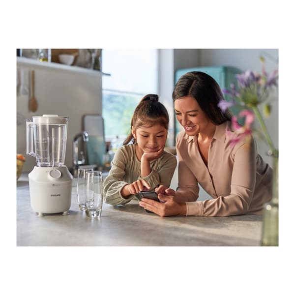 Philips Series 3000 HR2041 - blandare - vit
