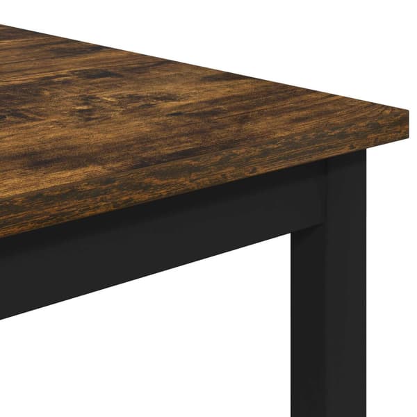 Barbord 52 x 52 x 110 cm Konstruerat trä Rökt ek Rektangulär
