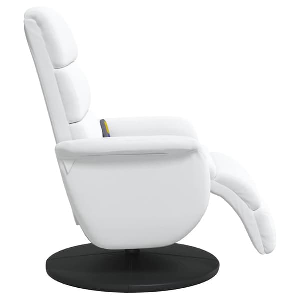 Reclinerfåtölj Vit PU