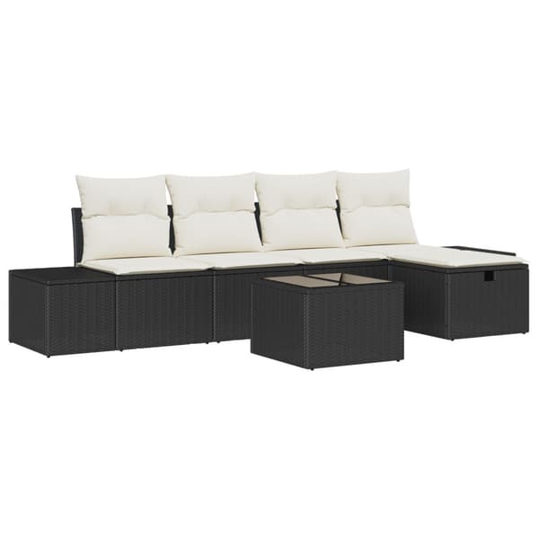 Soffset med kudde 6 pcs konstrotting