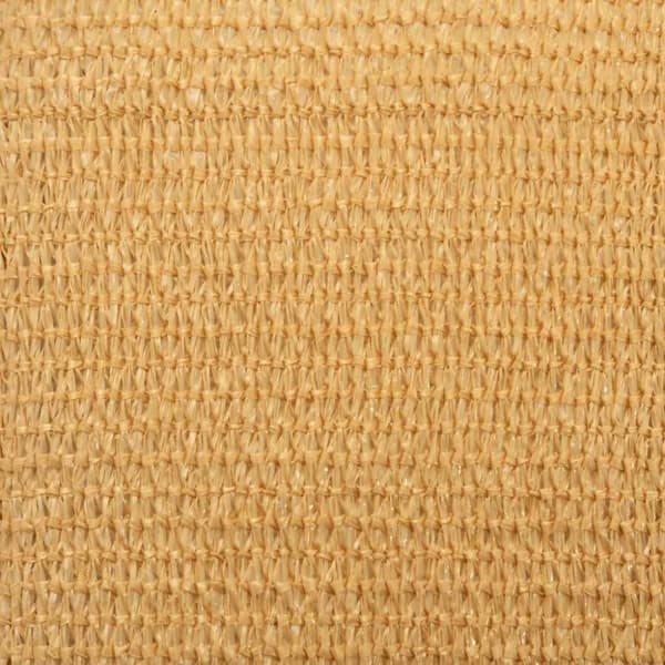 Solsegel 160 g/m² triangulär sand 5x6x6 m HDPE