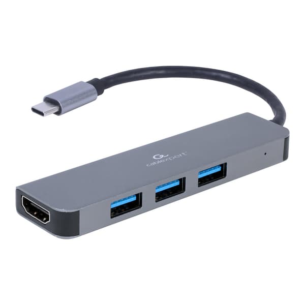 Cablexpert A-CM-COMBO2-01 - dockningsstation - USB-C 3.2 - HDMI