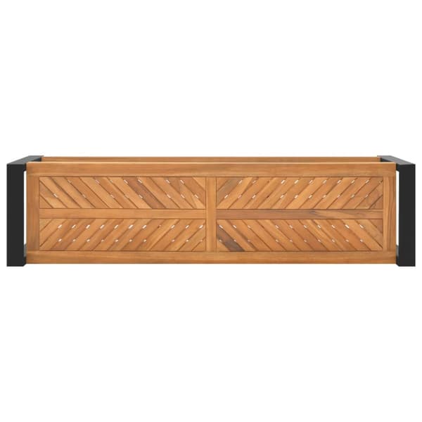 Bänk 120 cm massiv teak
