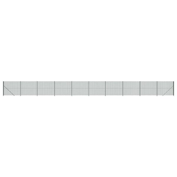 Stängsel med stolpsko grön 2,2x25 m