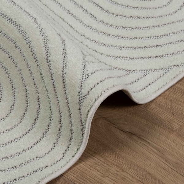 Områdesmattor Rektangulär PALMERAS Grön 80 x 150 cm Polyester