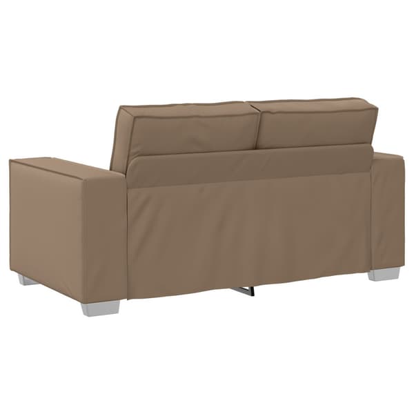 Tvåsitssoffa Cappuccino 160 cm Konstläder