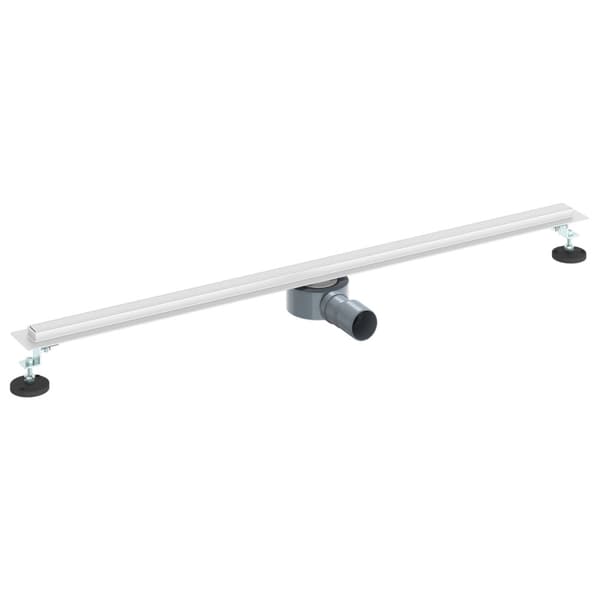 360° Duschavlopp med smal modell Silver 100 cm