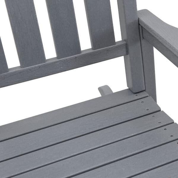 Gungstol 3 pcs Ljusgrå polyeten