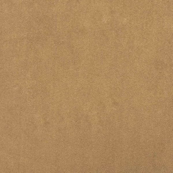Soffstol med armstöd brun 55 cm sammet