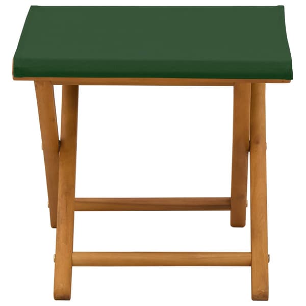 Deck Chair 2 pcs Massiv Eukalyptus Trä Grön