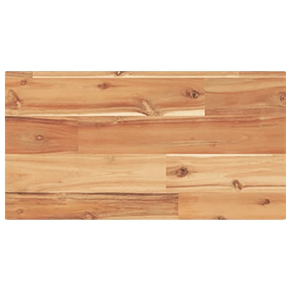 Bordsskiva rektangulär 40x20x2 cm massivt akaciaträ