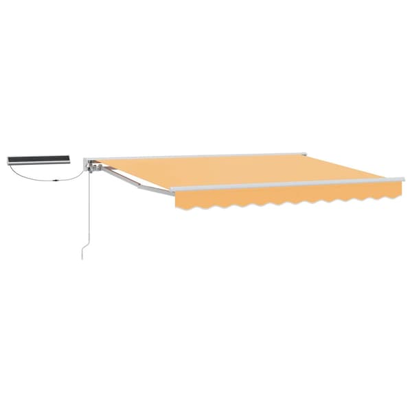 Elektrisk Retraktabel Markis Sand 4,5 × 3 m